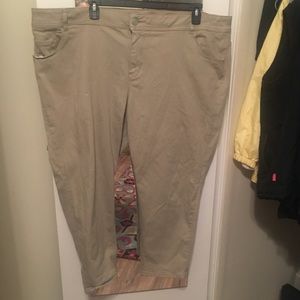 Lane Bryant Stretch Khaki Size 28